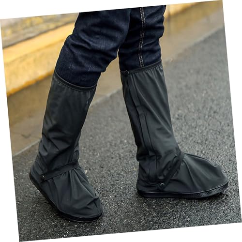 Cubiertas impermeables para botas Mipcase para hombre y mujer, protector de calzado reutilizable para actividades al aire libre miniatura 7