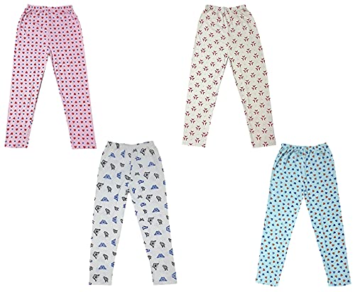 Image of indi weaves Regular Fit Cotton Printed Girls Pyjamas Set