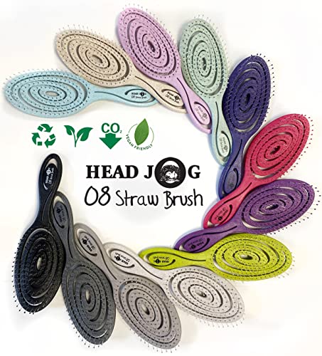 Head Jog 08 Paddle Brush Flexible Soft Needle Bristle - Image 3