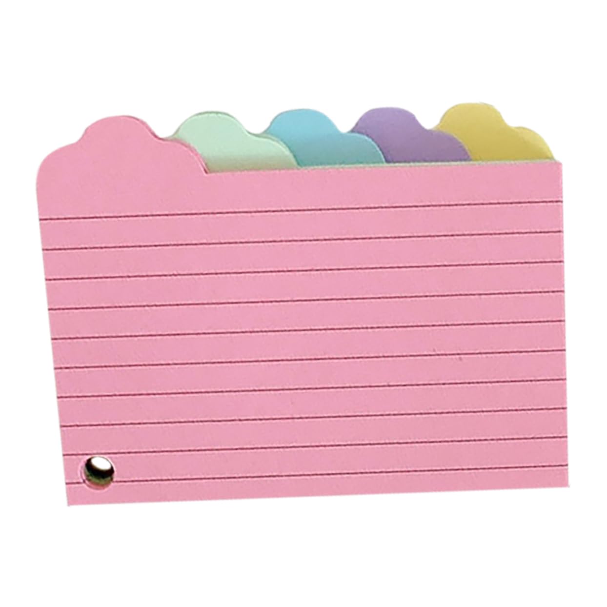 Gadpiparty 5 Sätze Vokabelheft Aus Notizpapier Karteikarten Mit Farbig Flashcard Lernen Revision Registerkarten Ungefüttert Wolke Lernkarten Grundlagen Des Studiums Wortkarten 125 Blätter * 5