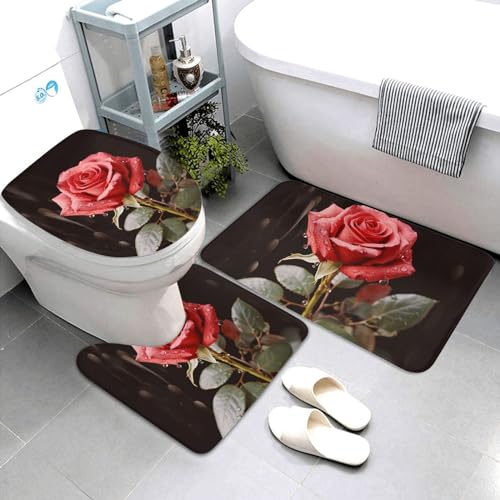 Tapis de bain antidérapants et absorbants en microfibre douce OUSIKA