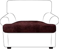 Vista 60 de Fundas de cojín de sofá con aspecto de cuero, juego de fundas de asiento de sofá, protector de muebles para sillón seccional, sofá biplaza