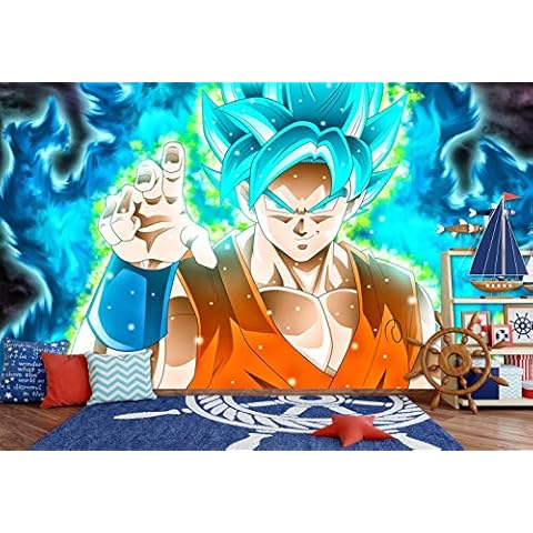 CZL Fototapete 3D Effekt Tapeten Dragon Ball Motivtapeten Wandtapete Wandbild Wand Dekoration Für Schulen, Hotels Cover