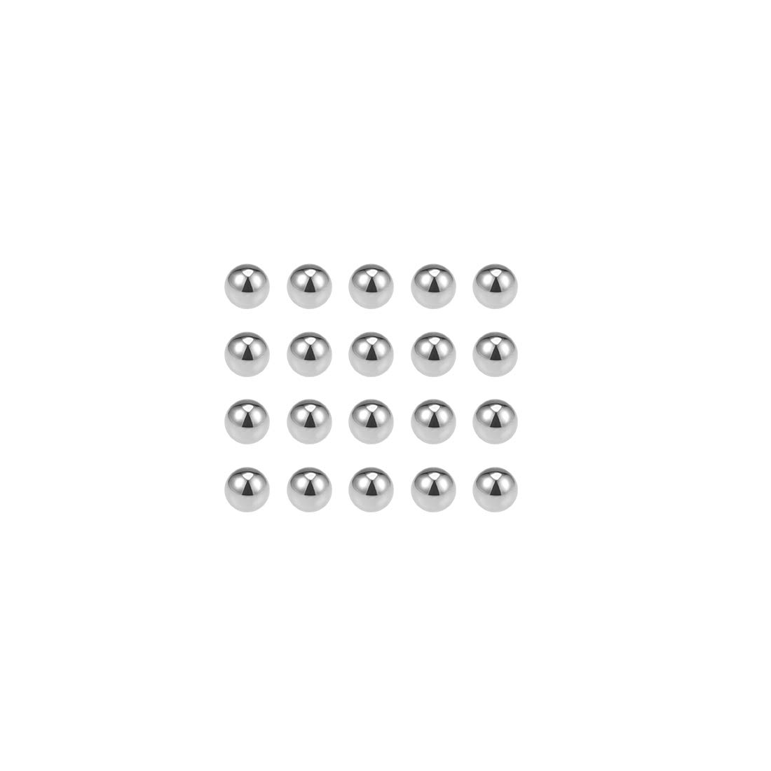 uxcell Precision Balls 12mm Solid Chrome Steel G10 for Ball Bearing Keychain Wheel 100pcs