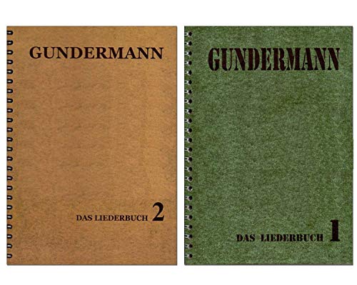 Buschfunk Musikverlag Gerhard Gundermann Songbuch-Set: 86 Songs des legendären Rockpoeten und Liedermachers: Band 1 + Band 2 [Noten/Sheetmusic]