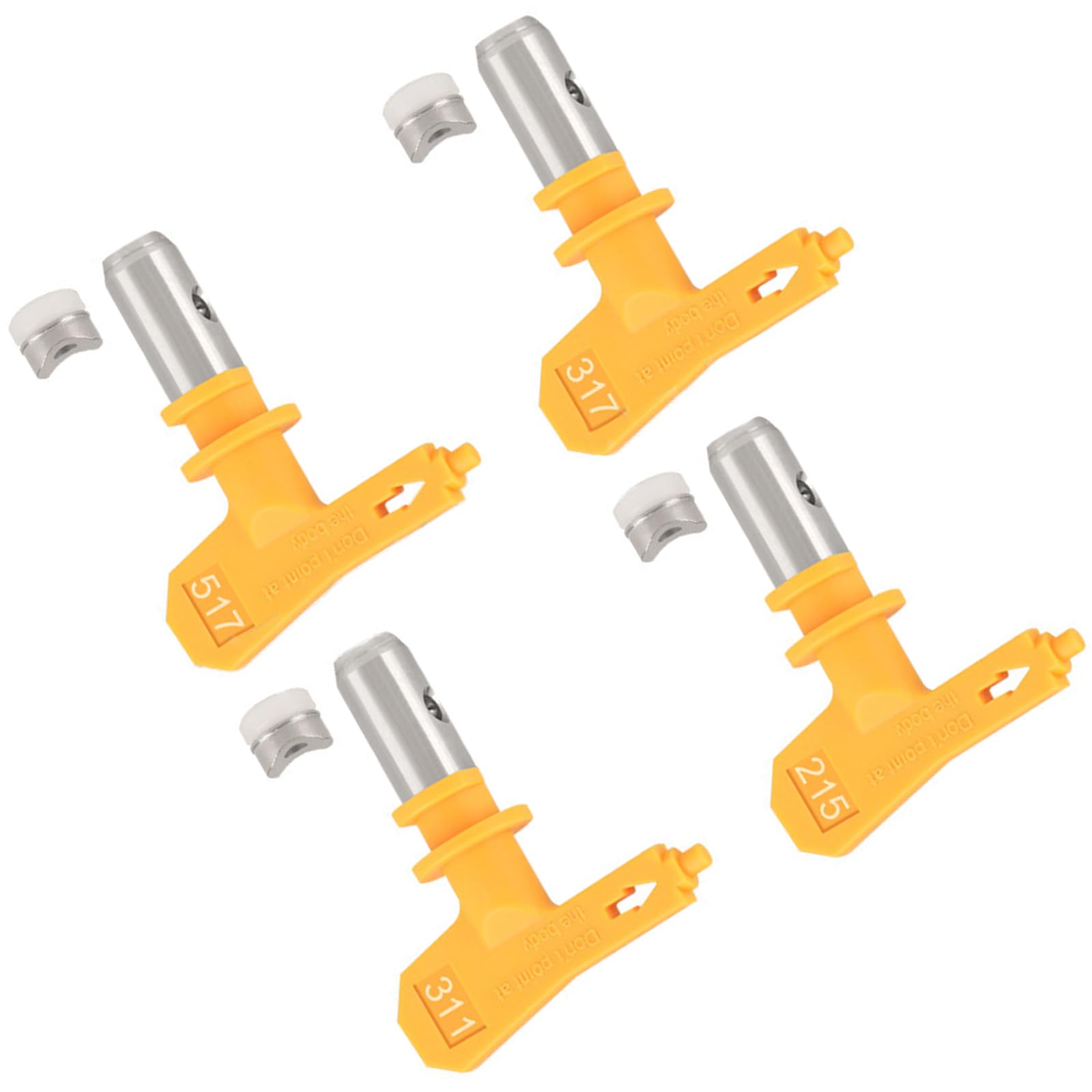 Nvoqilin Set A Professional Airless Sprayer Nozzle With Filter Nozzle Seat Durability Resistant Metal Accessories High Efficiency Sprayer Filter
