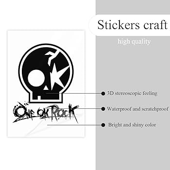 Amazon.co.jp: クリスタルステッカー ワンオクロック ONE OK