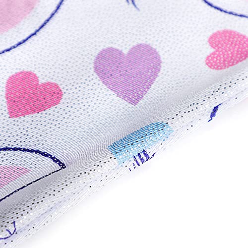 HOZIY Girls Gymnastics Leotards for Kids Tumbling Outfits Biketard Sparkle Adorable Pattern