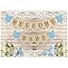 Allenjoy Rustic Welcome Baby Backdrop Background for boy Boys Birthday Picnic Party Dessert Candy Cake Table Decor Decoration Floral Baby Shower Banner Photo Shoot Booth