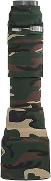 LensCoat Lens Cover for Tamron SP 150-600 mm f/5-6.3 Di VC Forest Green Camo camouflage neoprene camera lens protection sleeve lct150600fg