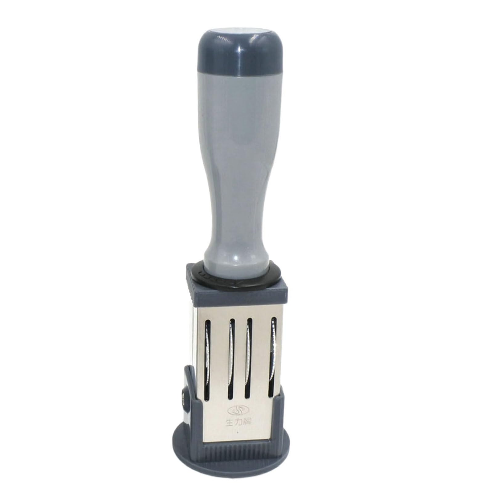 Round Date Stamp Rubber Line Dater Number Rubber Business for Scrapbooking Packaging