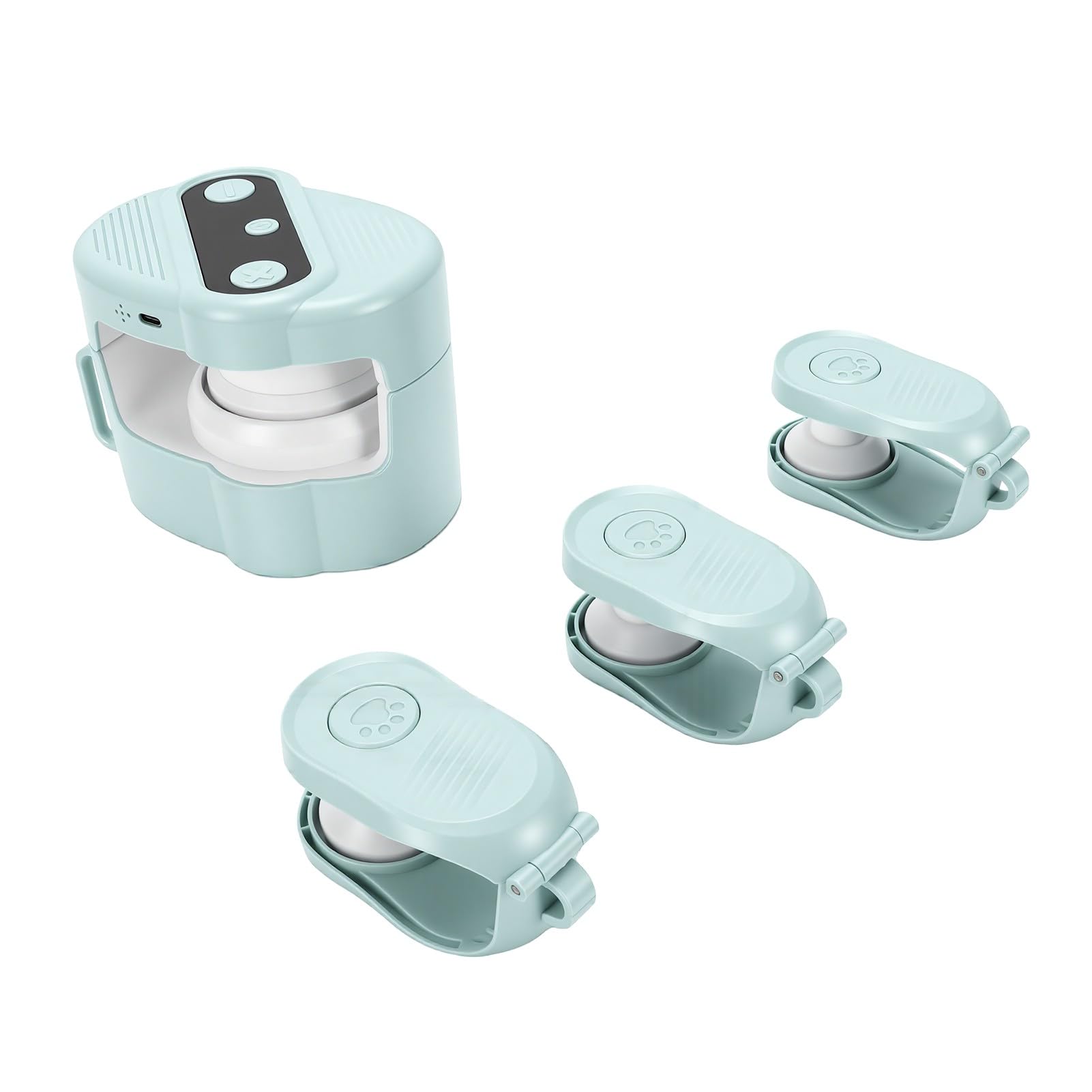 Dpofirs Juguete Interactivo para Perseguir Gatos, Juguete Electrónico Inteligente para Gatos con Control Remoto para Jugar en Casa (Green)