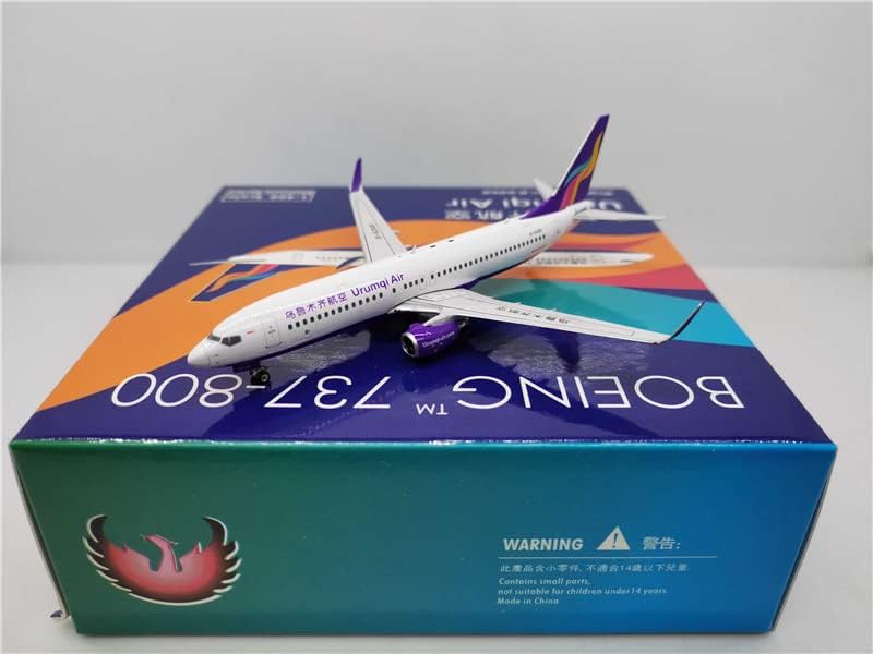 Phoenix Urumqi Airlines para Boeing B737-800 B-6268 1400 DIECAST modelo preconstruido