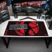 Tilt Gaming Mauspad 1000x500 mm - 4 mm rutschfeste Schreibtischunterlage Groß - Speed-Oberfläche & HD-Druck - Maschinenwaschbar Mousepad XXL für Gaming und Büro - Crimson Ninja Desk Mat