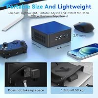 Intel NUC 13 PRO NUC13ANHi7 Arena Canyon, 13. Gen. CPU, 0 GB RAM, 0 GB SSD, kein Betriebssystem, i7-1360P Mini-PC, 8K/4K UHD, Gigabit Ethernet/WiFi-6, VESA, für Business/Büro/Heim, Barebones. – Ansicht 8
