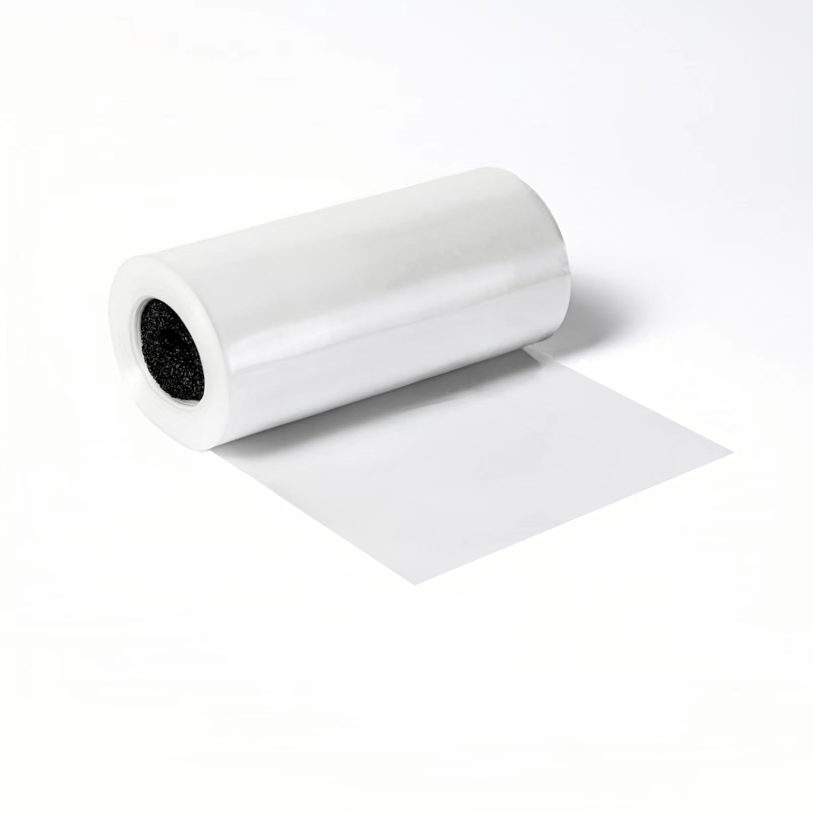 THEDISPLAYDEAL Lay Flat Tube Roll, Food-Grade Polyethylene, Custom Poly Packaging, Protective Sleeves, Product Storage, DIY Projects, 6" W x 3.8"D x 100' L,1Roll