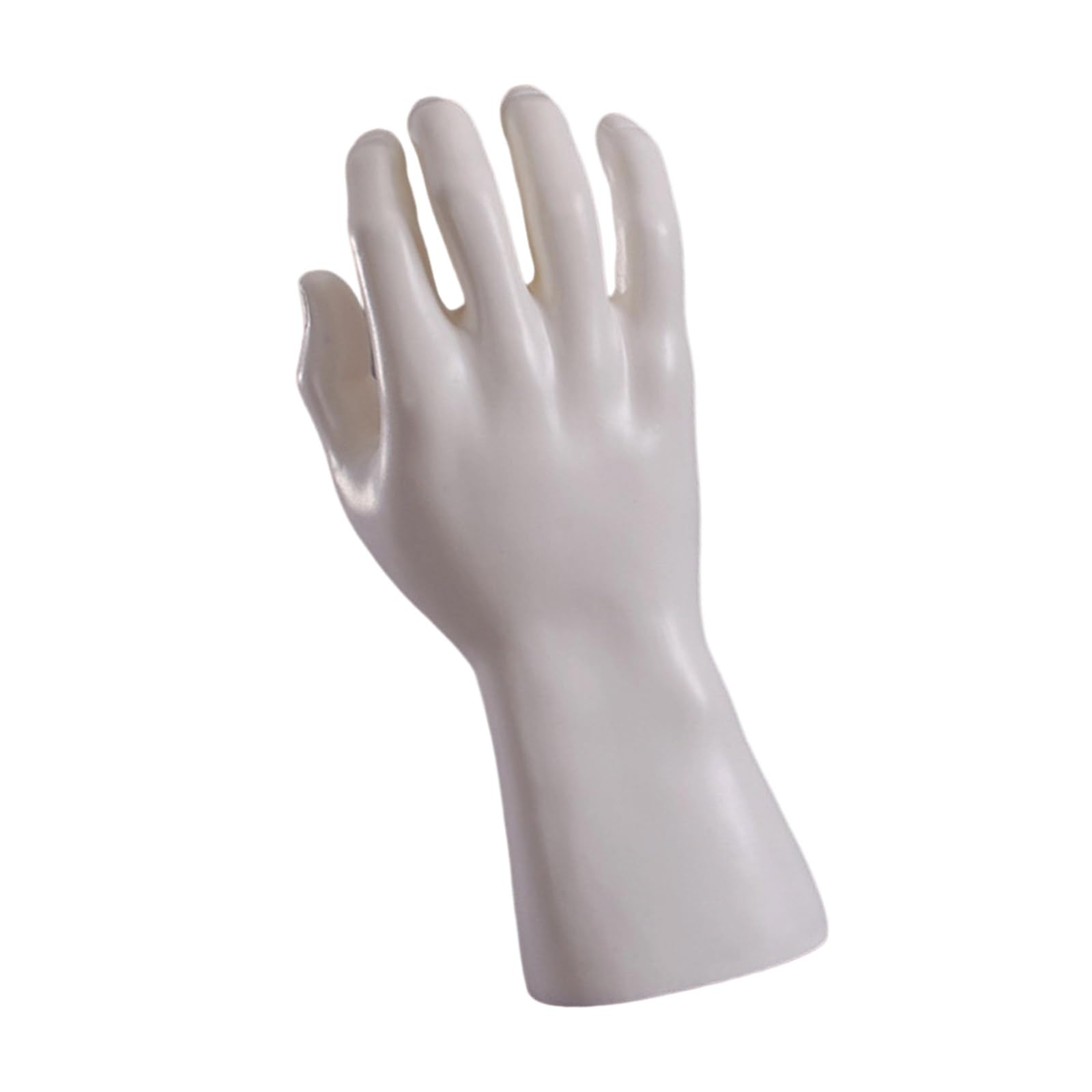 Buxuaaaa Fashionable Sturdy PVC Woman Hand Model Portable Accessory for Necklace and Exhibition Jewelry Organization Jewelry Designers Display