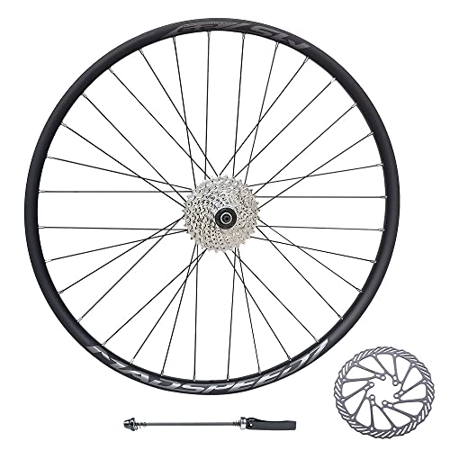 Madspeed7 QR 29" 29er (ETRTO 622x20) MTB Mountain Bike Disc REAR Wheel + 9 Speed Cassette (11-32t) + 160mm Disc Rotor - Taiwan Sealed Bearings Hub (Very Smooth Hub)