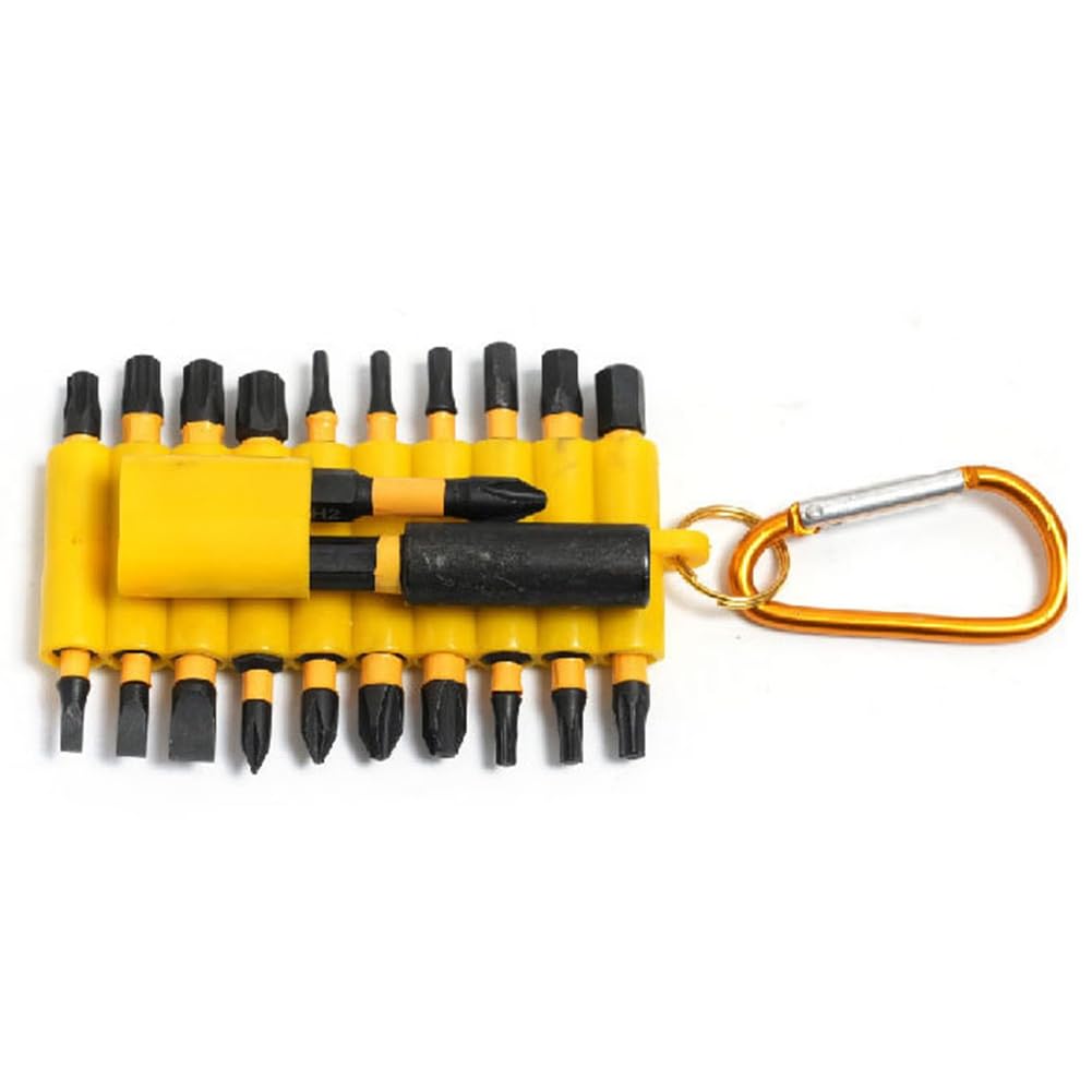 Ijsdnvjndx Yellow Ultra Torque Bit Set, Nut Driver Socket, Hex Impact Driver Bit Set For Power Drill