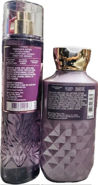 Body Care - BBWs Sweet Whiskey Duo Set Body Lotion and Body Mist (Packaging may vary)