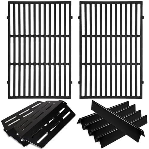 Aibabcue Grill Parts Replacement for Weber Genesis 300 Series E310, E320,E330,S310, S320, S330, EP310, EP320, EP330 with Front-Mounted Control,7620 Flavor Bar 7524 Grill Grates 7622 Heat Deflector by Aibabcue - Used condition - US$63.68