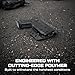 Bravo Concealment Pancake Style Belt Loops 3.0 - Low Profile Holster Belt Loops for Enhanced Concealed Carry and Stability - Durable Polymer Design for 1.75 Inch Belts - Holster Parts Made in USA