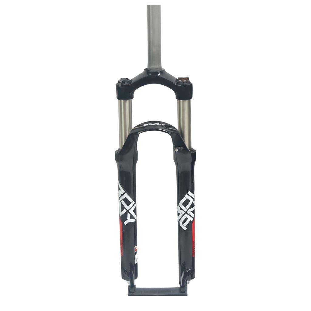 FKXSXAZ Suspension Fork 24 Inch Mountain Bike Front Aluminum Shoulder Control Accessories