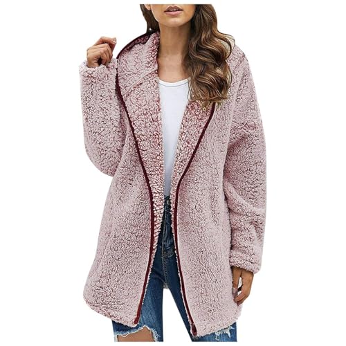 Manteau chaud pour femme polaire contre les frissons à la maison
