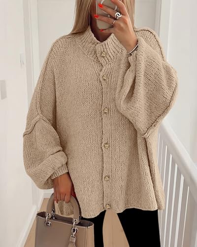 Oversized Cardigan Sweater - image 2