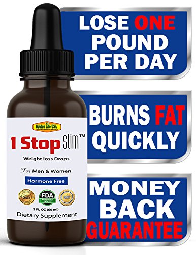 1 Stop Slim Thermogenic Weight Loss Drops for Women & Men, Rapid Fat Burning & IMMEDIATE Stomach Shrinkage! Best Diet Product, with Raspberry Appetite Control Supplement Get Ripped Now 1 Stop Slim Thermogenic Weight Loss Drops for Women & Men, Rapid Fat Burning & IMMEDIATE Stomach Shrinkage! Best Diet Product, with Raspberry Appetite Control Supplement Get Ripped Now