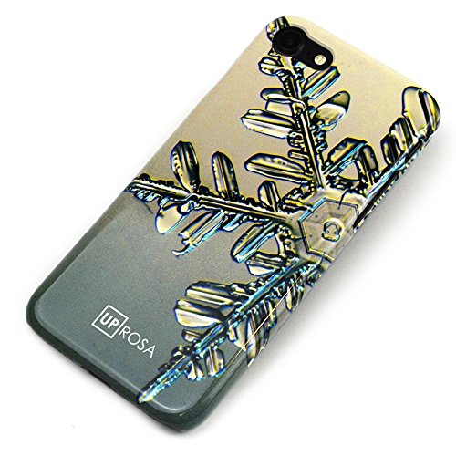 Coque iPhone 7 Crystal Flake transparente et rigide de protection - 5