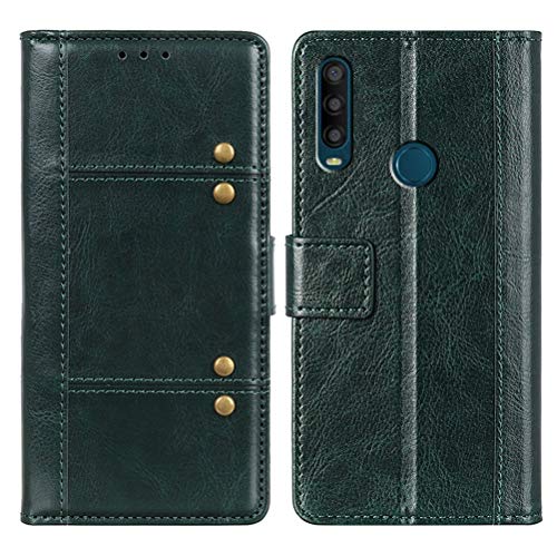 UKDANDANWEI Capa para Alcatel 1SE, capa flip elegante de couro PU com compartimentos para cartão for