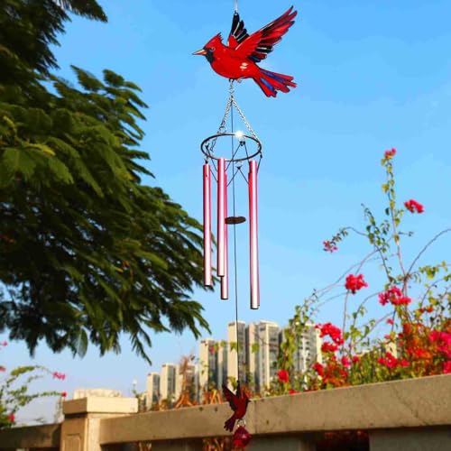 Carillon en forme d'oiseau suspendu pour décoration de fenêtre