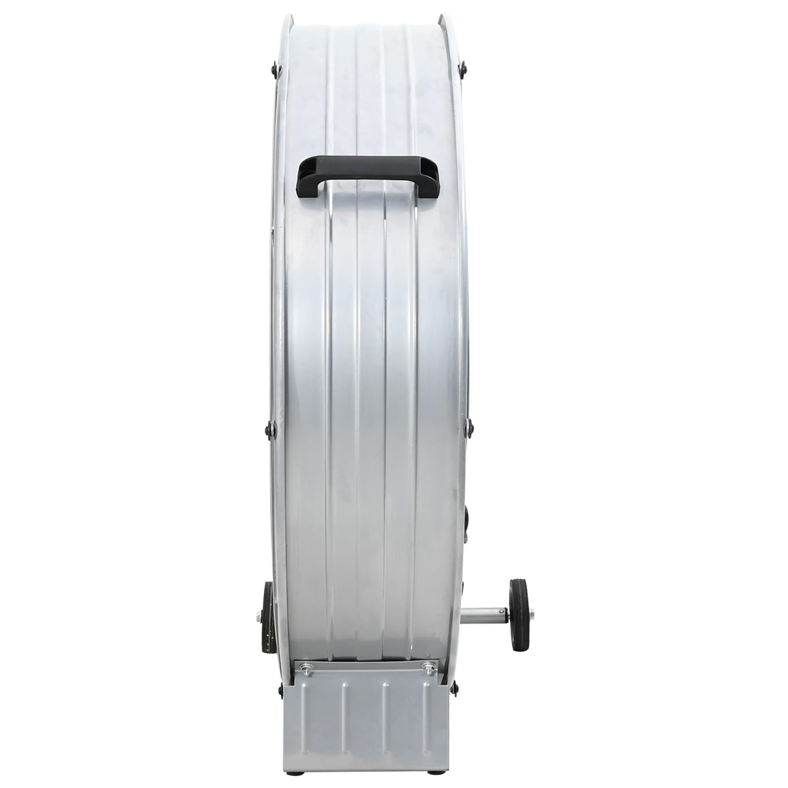 Gecheer Trommelventilator, Verstellbarer Industrieventilator 79 x 37 x 82 cm Aluminium for Wohnzimmer, Garagen, Werkstätten42001424