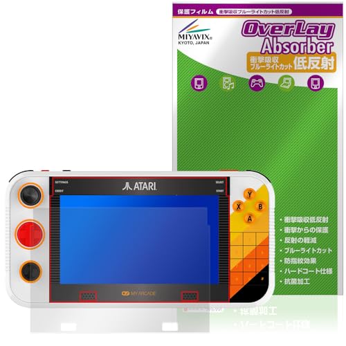 �~���r�b�N�X ATARI GAMESTATION GO �Ή� �ی� �t�B���� �Ռ��z�� �ᔽ�� �R�� �h�w�� �h�C�A ���{��