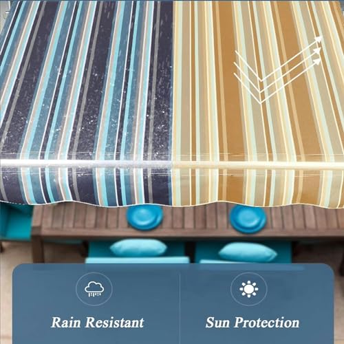Cubierta de dosel de poliéster de 280g con lona impermeable de alta densidad 5