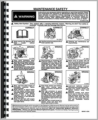 Maintenance Safety Guidelines for Bobcat Skid Steer Loaders