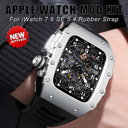Boîtier en métal pour Apple Watch SE 6 5 4 modification