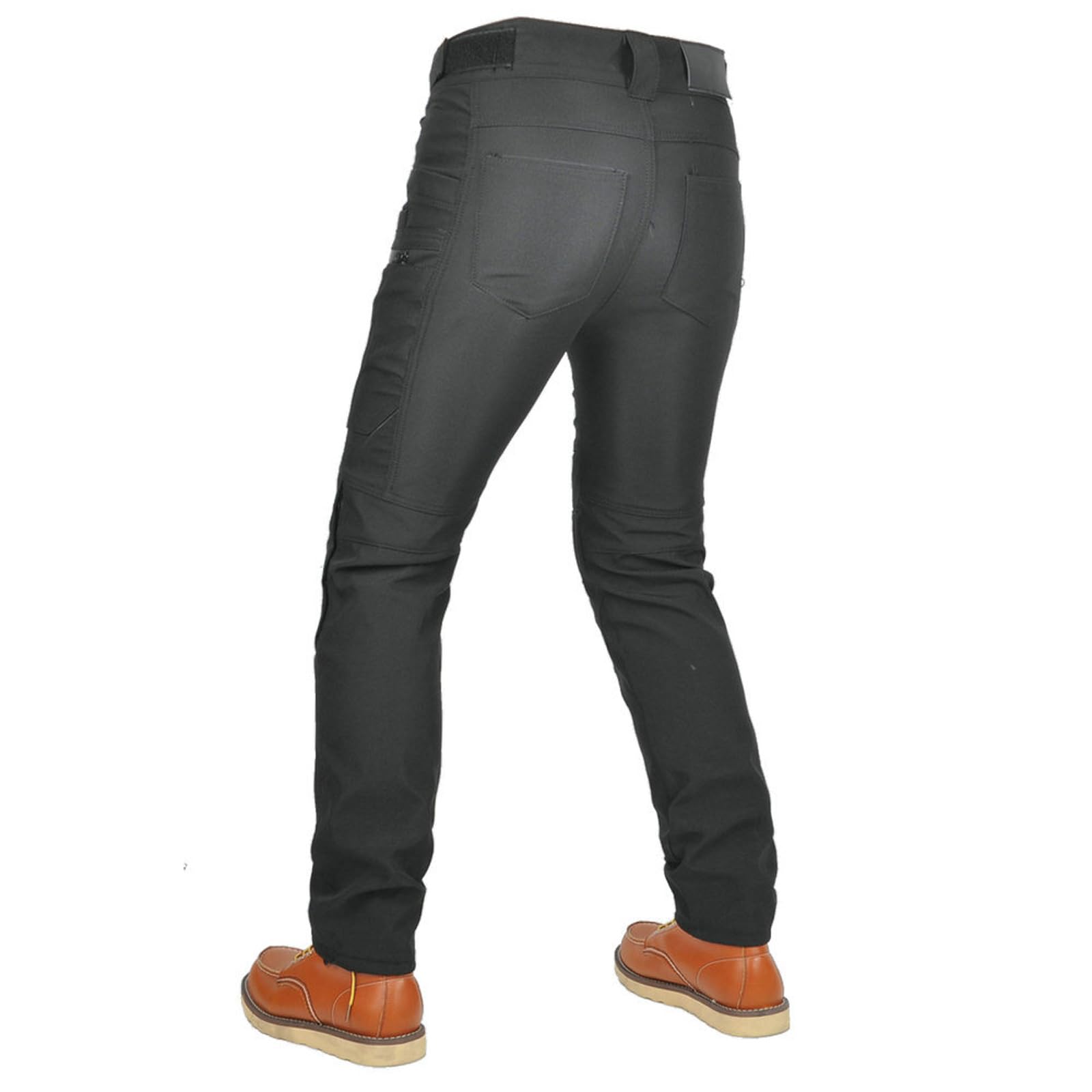 Pantaloni Moto Uomo Resistente Idrorepellente Antivento Vita Alta Quattro Stagioni Motocross Racing Turismo