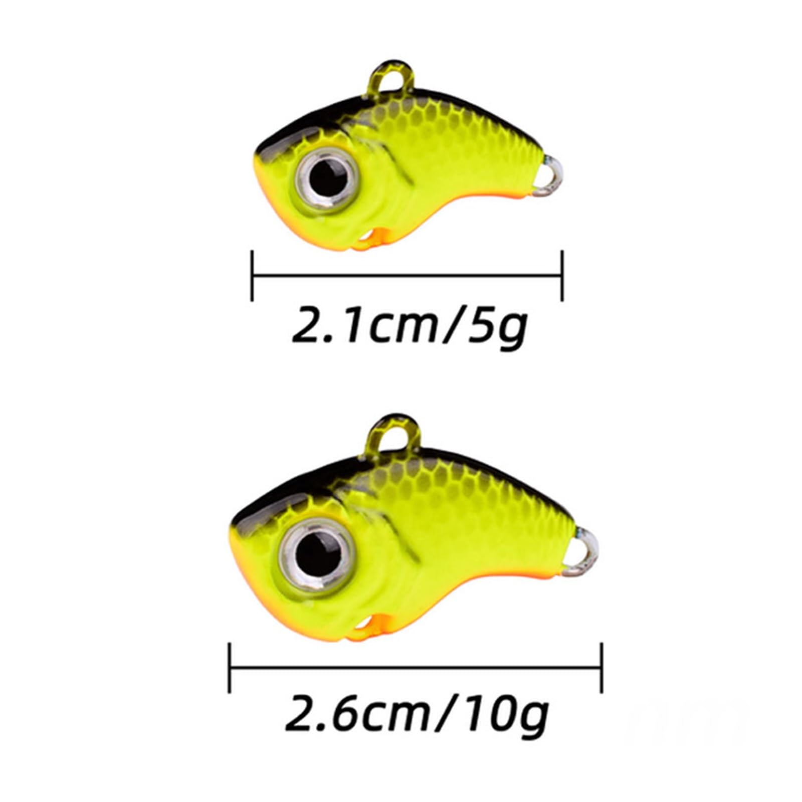 スイムベイト、スピナーなど Amazon | 1PC 釣りマイクロスピナーベイトバストラウトスピナー 5