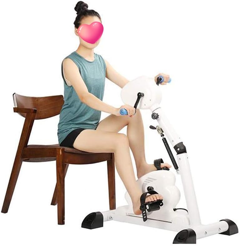 Image of Pedal Exerciser Electronic Physical Therapy Rehabilitation Bike for Senior Recumbent Indoor Pedal Exerciser Training Hand Arm Foot Leg Knee