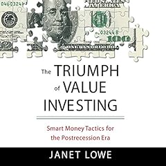 The Triumph Value Investing Audiolibro Por Janet Lowe arte de portada