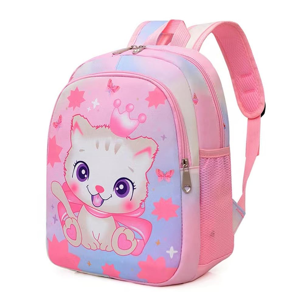 CHERUBIC Kids Backpacks Cute Lightweight Water Resistant Preschool Backpack For Boys Girls Age 3-5