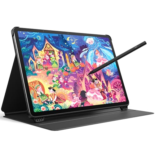 UGEE UT3 8GB+256GB Drawing Tablet for Creators, Perfect for On-The-Go Sketching & Professional Work, 14-inch Full-Laminated Anti-Glare Screen, Lightweight & Travel-Ready with Precision Stylus.