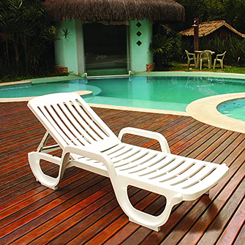 Espreguiçadeira Pitangui - Branca