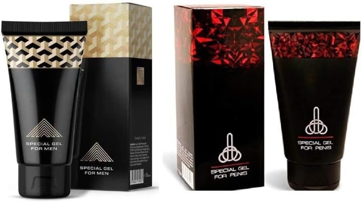 AYURVEDIC SPECIAL GEL Combo For Men (1 Pack RED Gel +1 Pack Gel Gold)