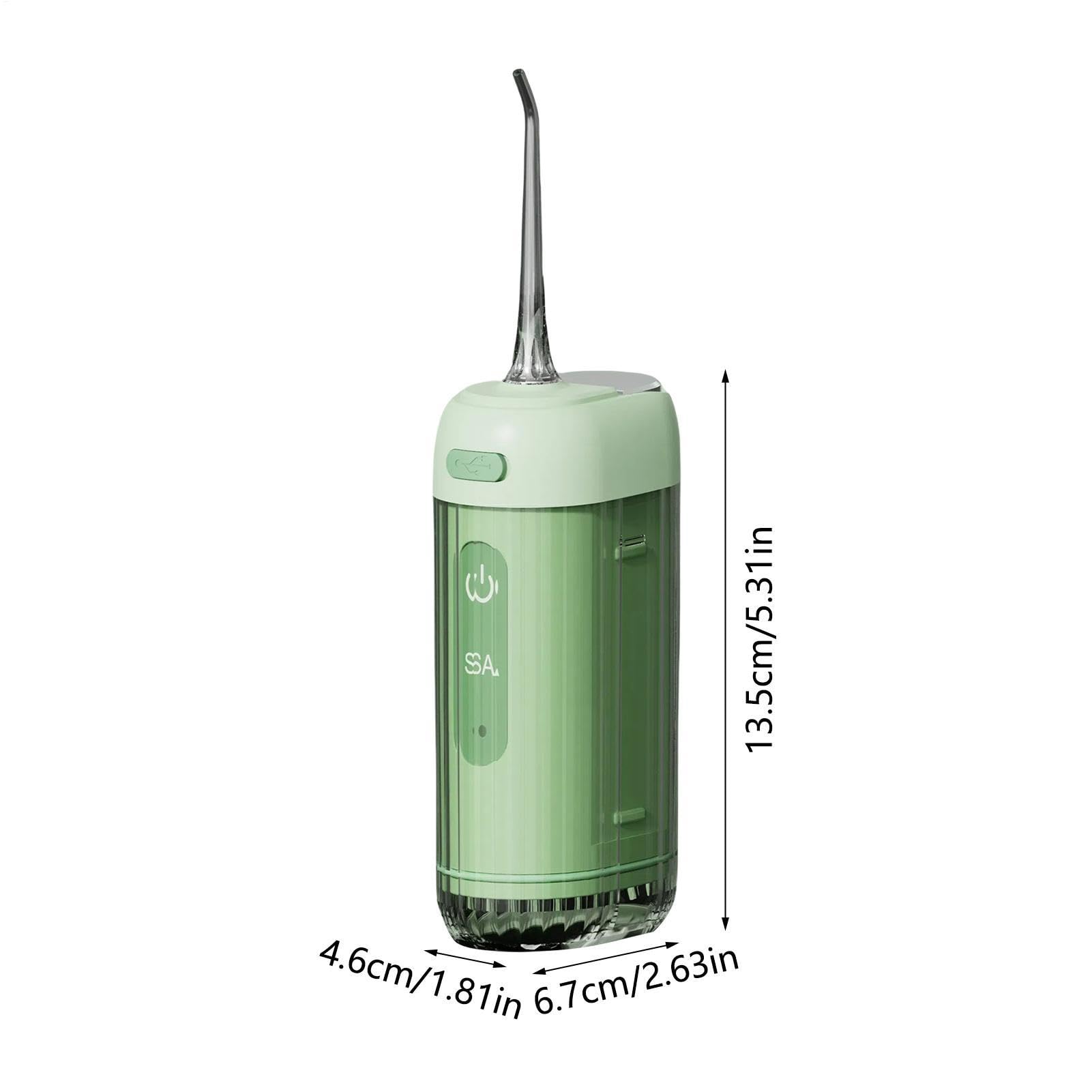 Idropulsore Dentale Irrigatore Elettrico Senza Fili | Idropulsore senza fili con batteria ricaricabile per adulti, bambini, donne, viaggi, casa, scuola, palestra, vacanze,