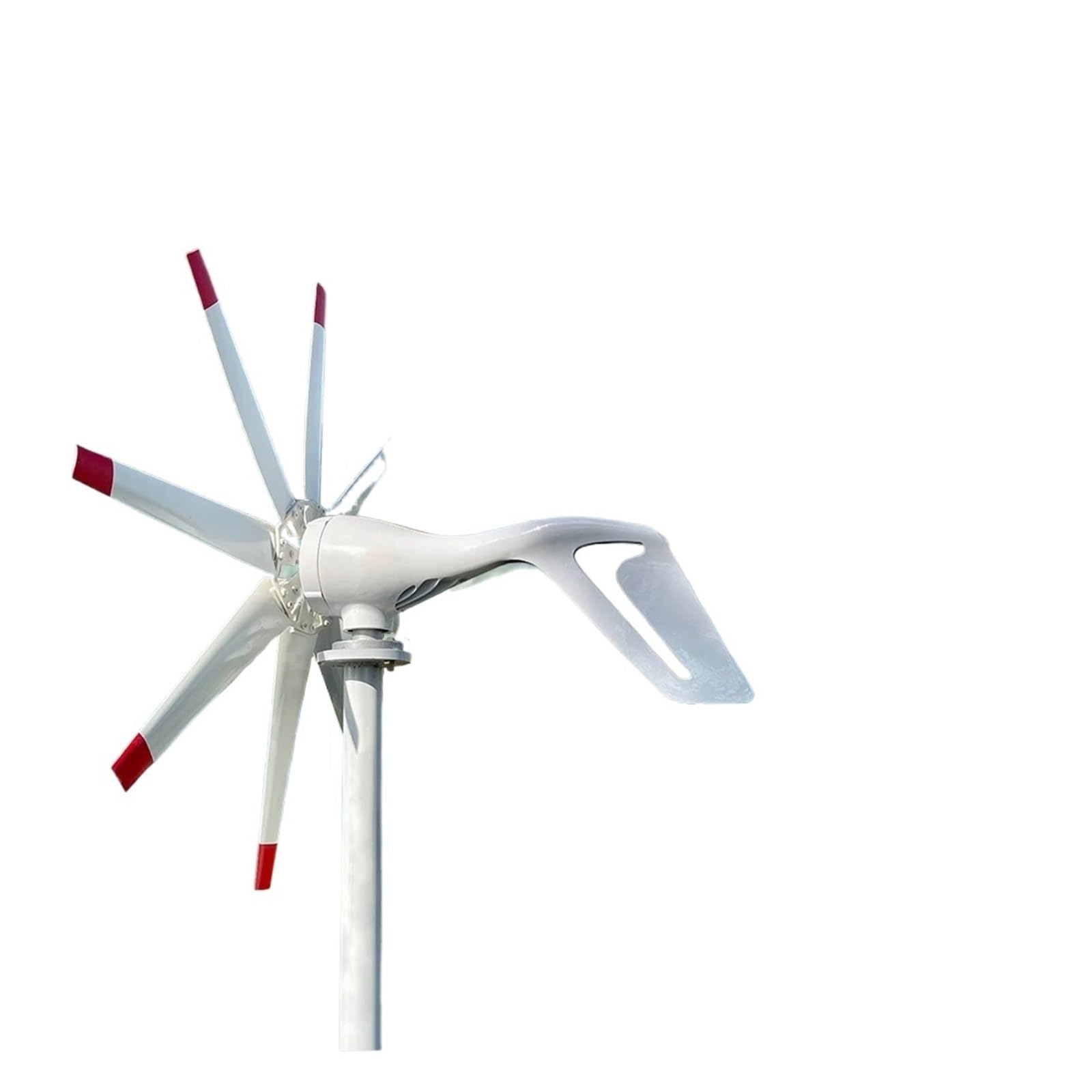 Lames d'éolienne de 370mm en nylon 12V pour générateur de vent horizontal de bricolage
