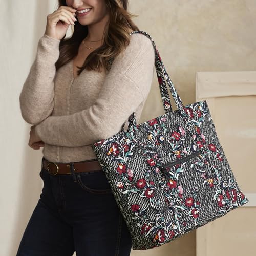 Image of Vera Bradley Women's Cotton Vera Tote Bag