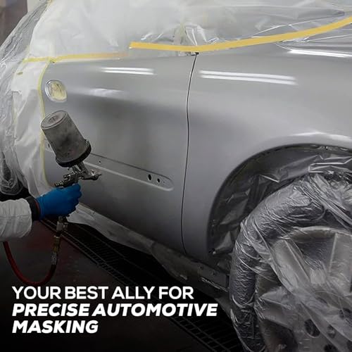 Image of KMK 9202 /180 K-PLAST - 180cm x 22.5m High-Performance Automotive Masking Film